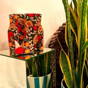 Floral Embroidered Ankle Boots